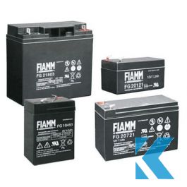 Kinnik batterie allarme automazione Fiamm 1212 - Kinnik